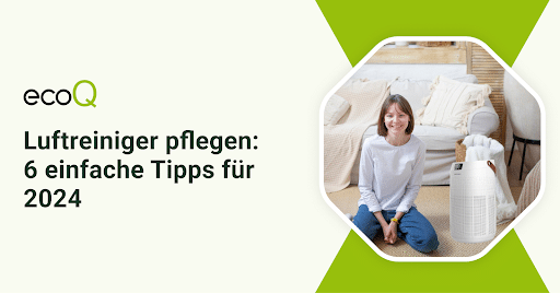 Luftreiniger pflegen: 6 einfache Tipps für 2024